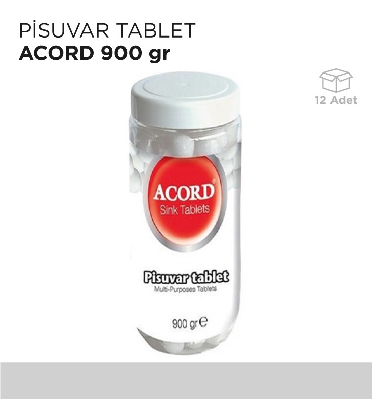 PİSUVAR TABLET ACORD 900GR