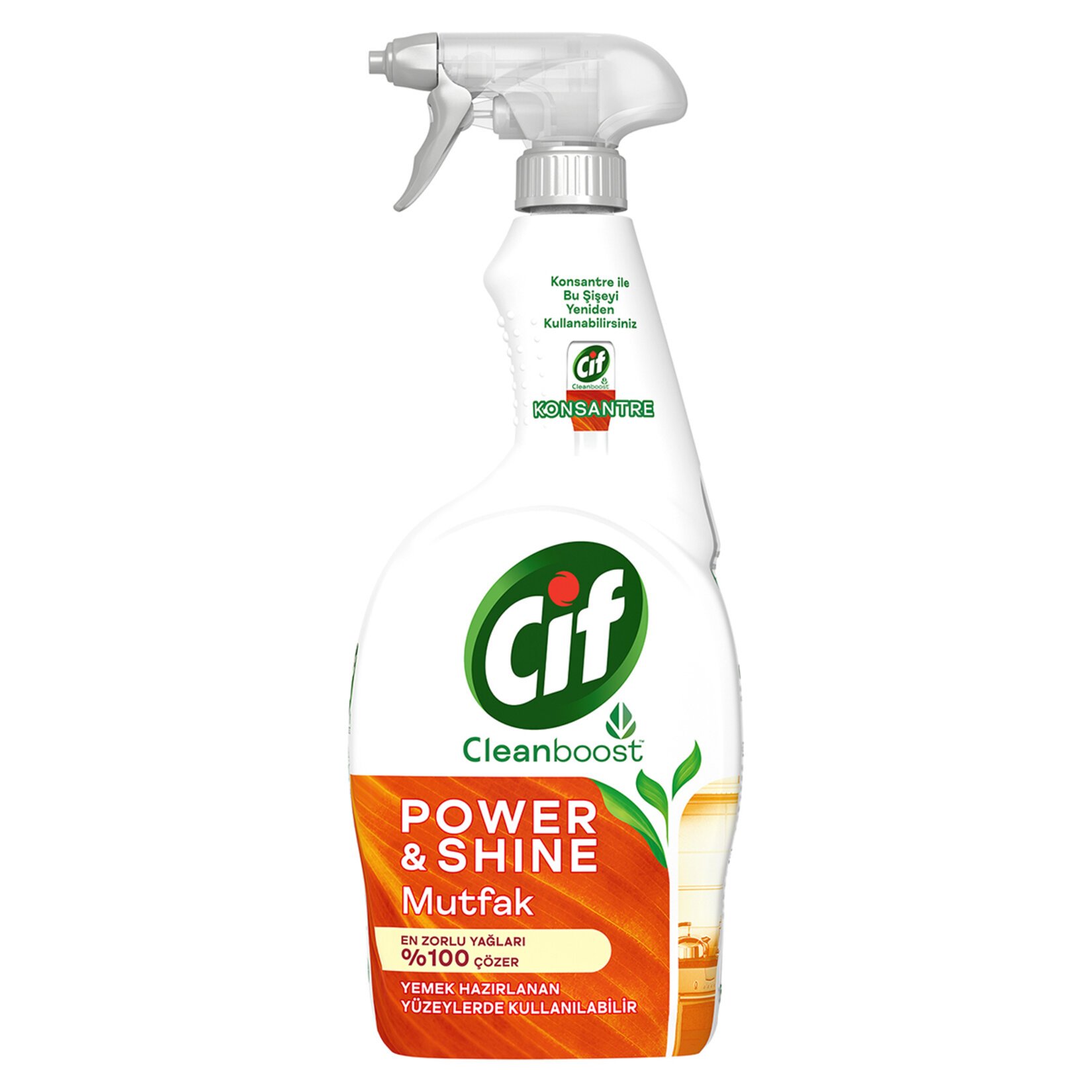 CİF SPREY POWER SHİNE MUTFAK 750ML