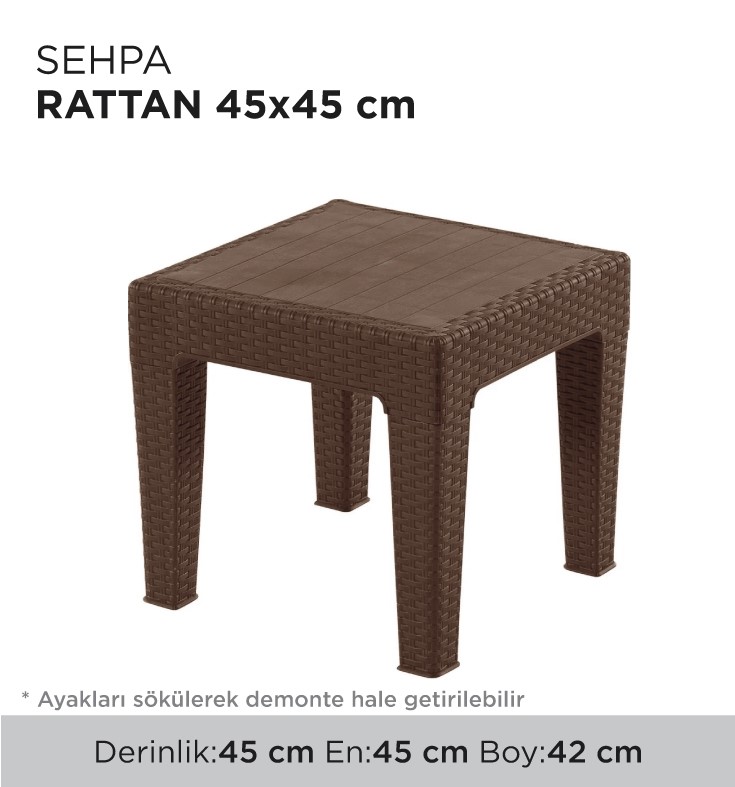 SEHPA RATTAN 45x45CM