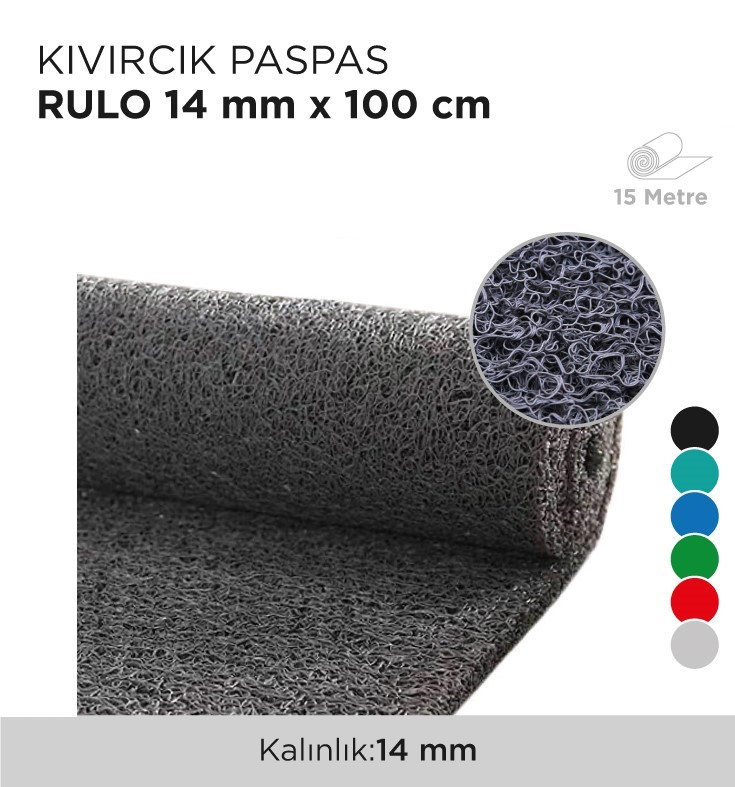 KIVIRCIK PASPAS RULO 14MM x 100CM