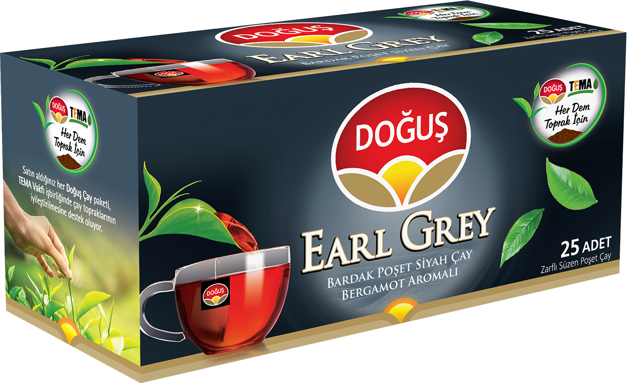 DOĞUŞ EARL GREY BARDAK POŞET ÇAY