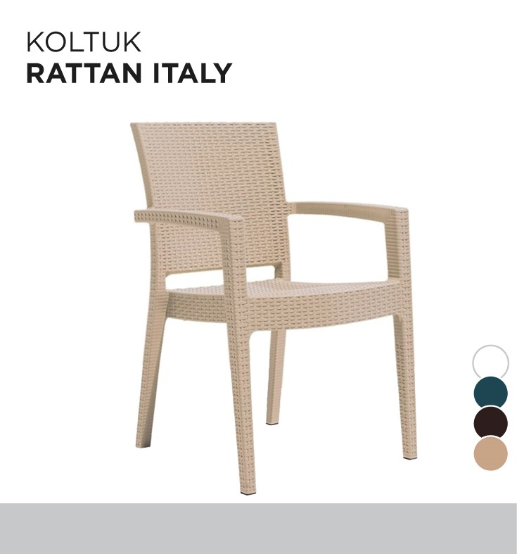 KOLTUK RATTAN ITALY