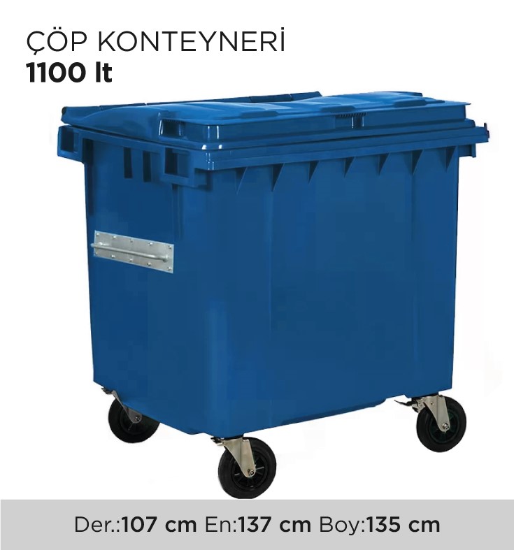 ÇÖP KONTEYNERİ 1100LT