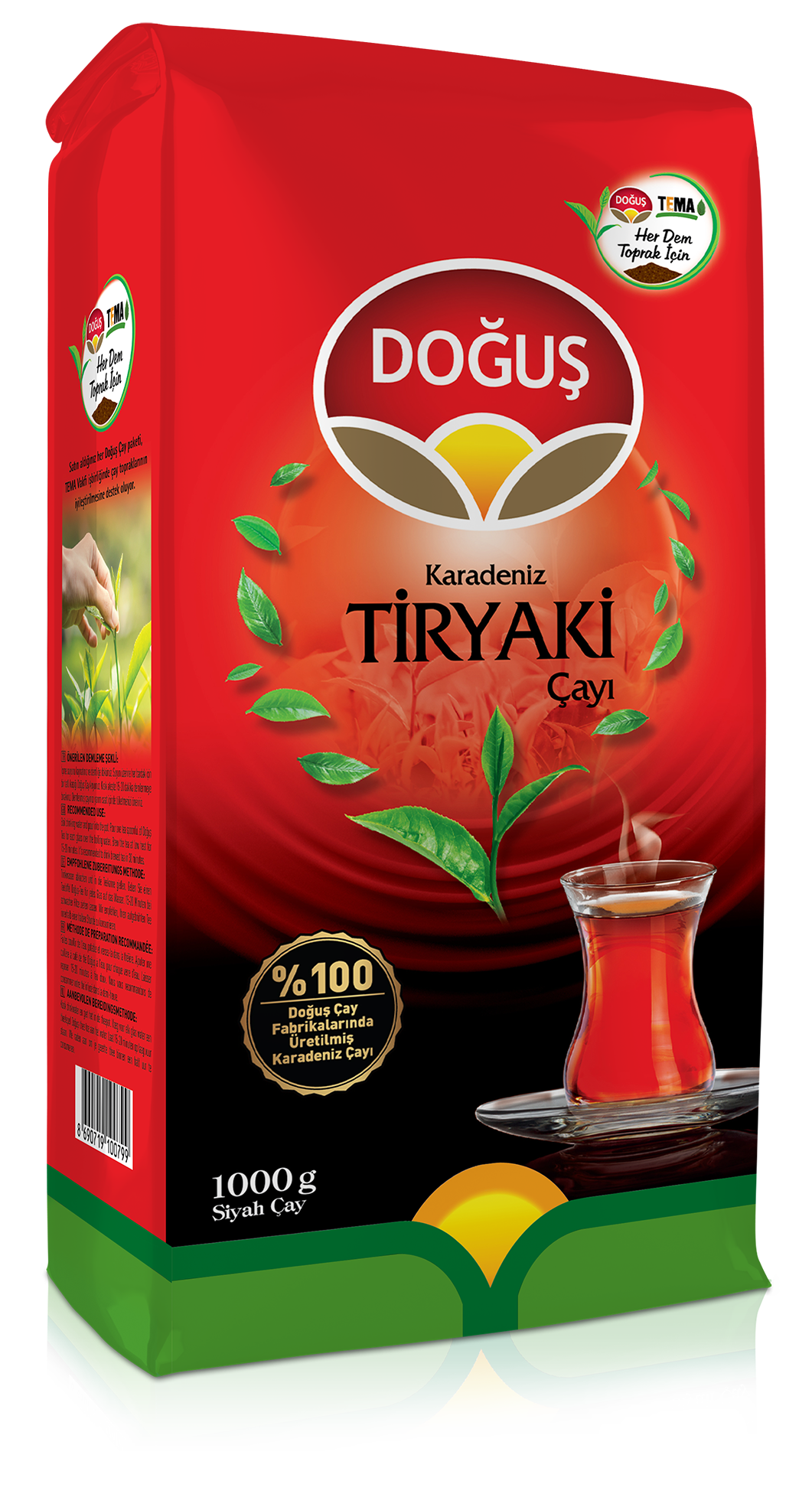 DOĞUŞ KARADENİZ TİRYAKİ ÇAYI 1000GR