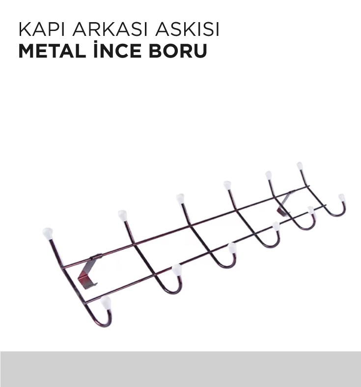 KAPI ARKASI ASKISI METAL İNCE BORU