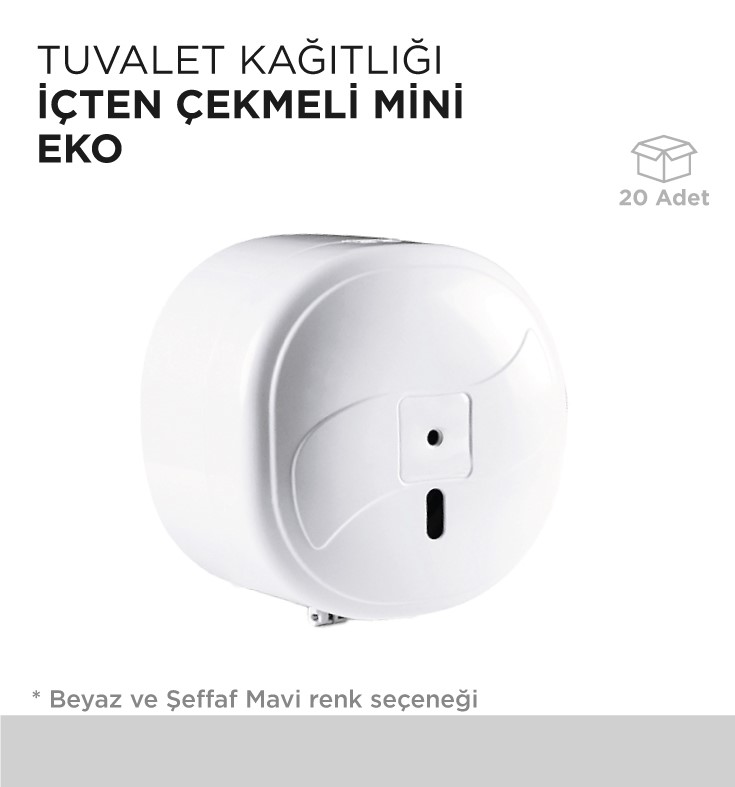 TUVALET KAĞITLIĞI İÇTEN ÇEKMELİ MİNİ EKO