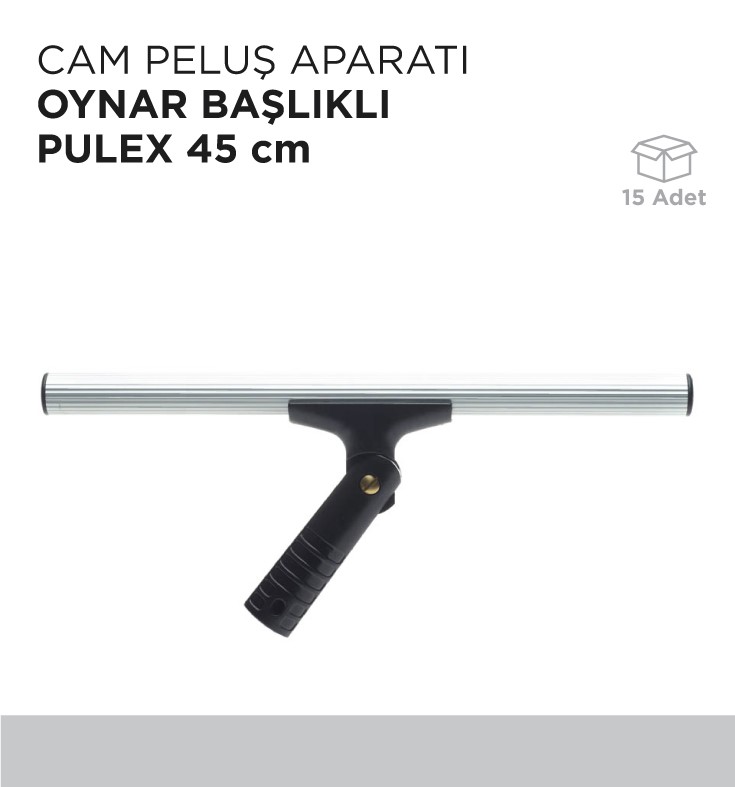 CAM PELUŞ APARATI OYNAR BAŞLIKLI PULEX 45CM