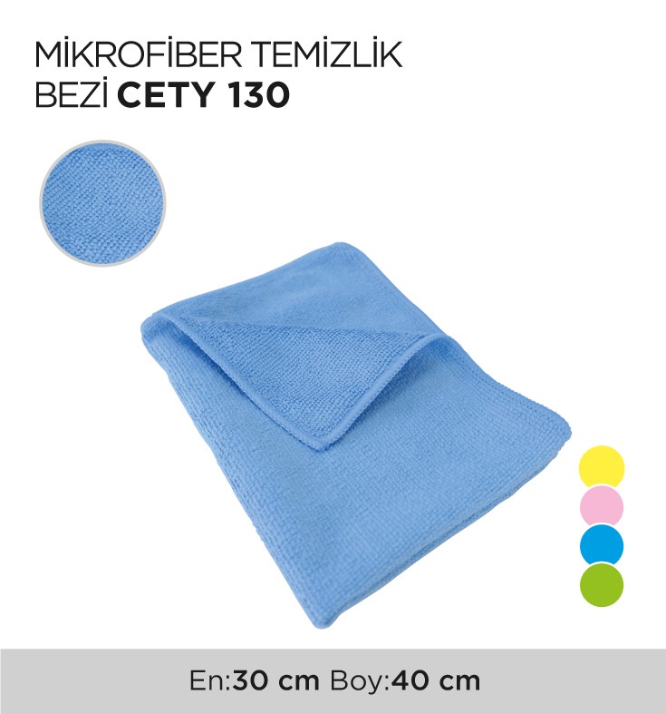 MİKROFİBER TEMİZLİK BEZİ CETY 130