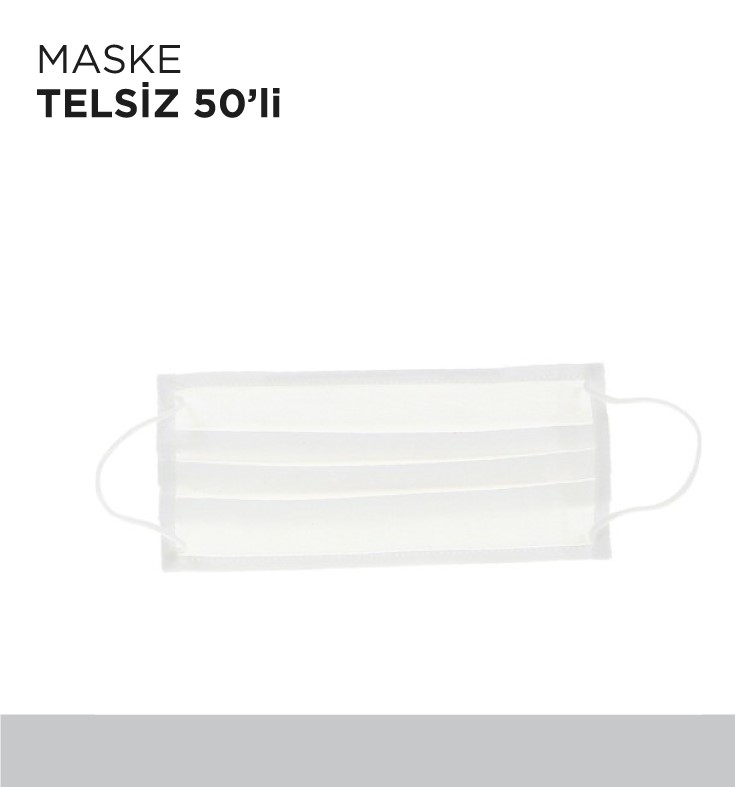 MASKE TELSİZ 50'Lİ