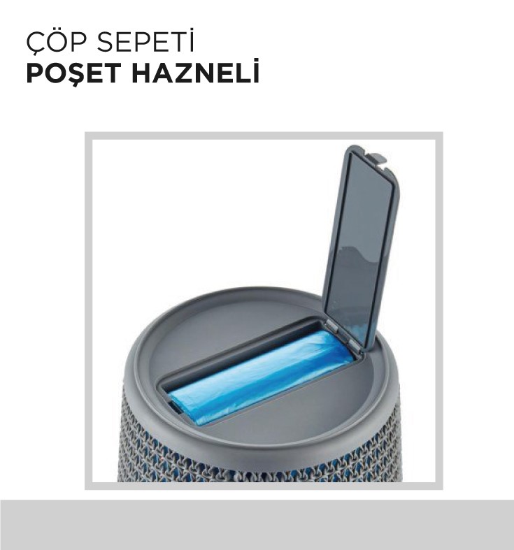 ÇÖP SEPETİ POŞET HAZNELİ