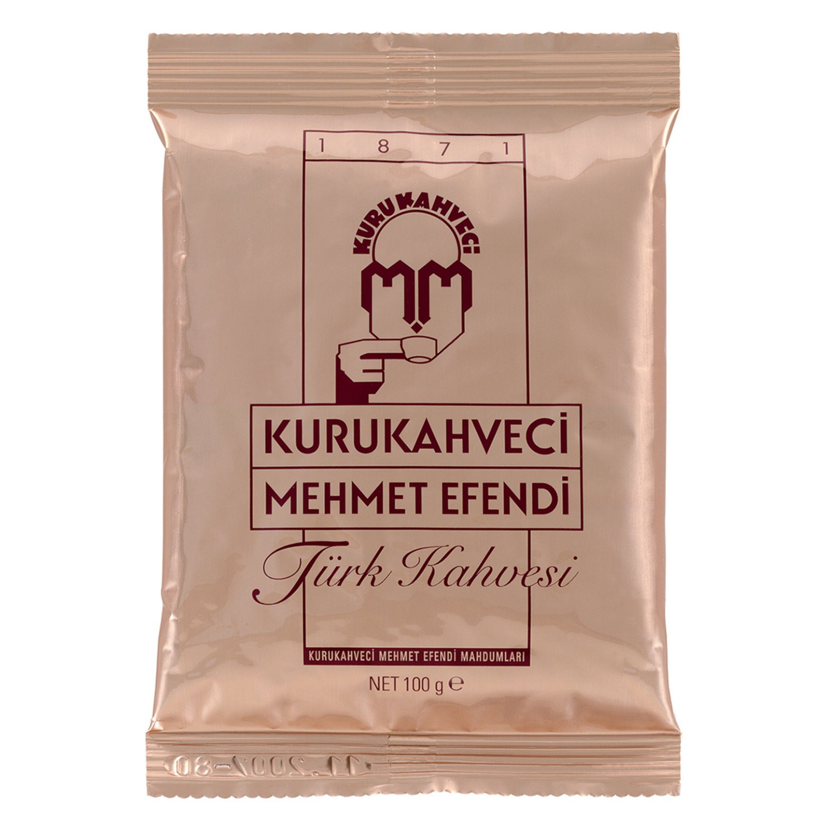 KURU KAHVECİ MEHMET EFENDİ TÜRK KAHVESİ 100GR