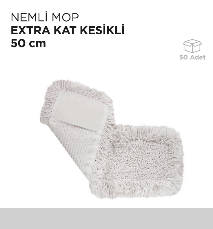 NEMLİ MOP EXTRA KAT KESİKLİ 50CM