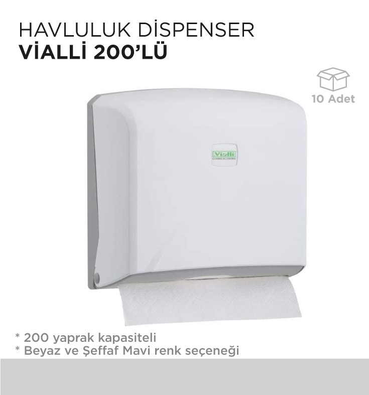 HAVLULUK DİSPENSER VİALLİ 200'LÜ