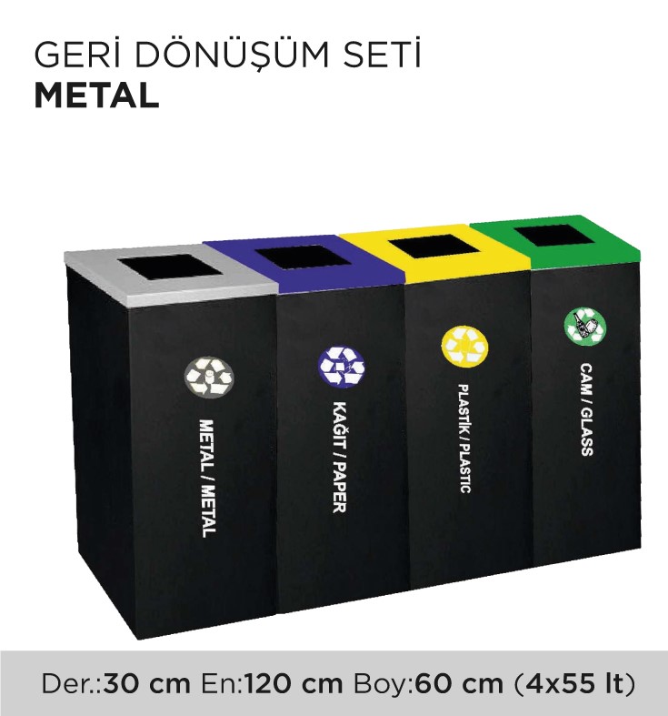 GERİ DÖNÜŞÜM SETİ METAL