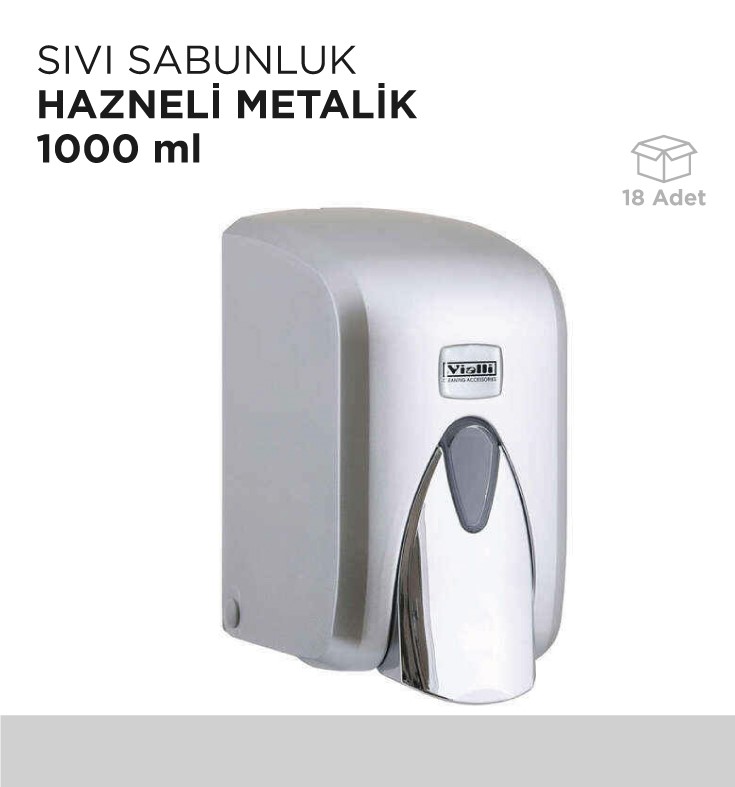 SIVI SABUNLUK HAZNELİ METALİK 1000ML