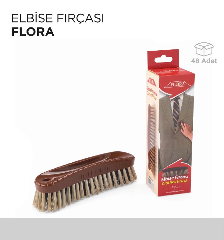 ELBİSE FIRÇASI FLORA