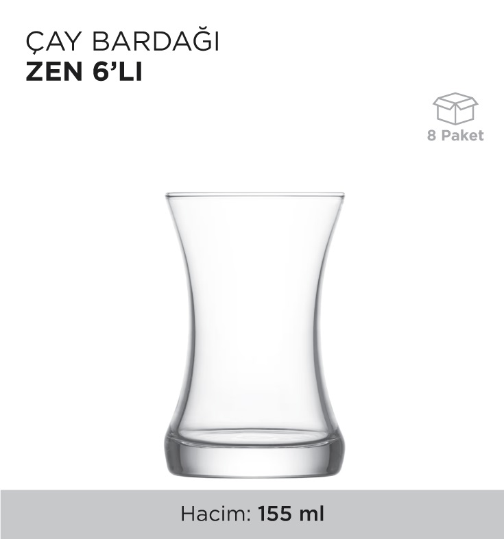 ÇAY BARDAĞI ZEN 6'LI