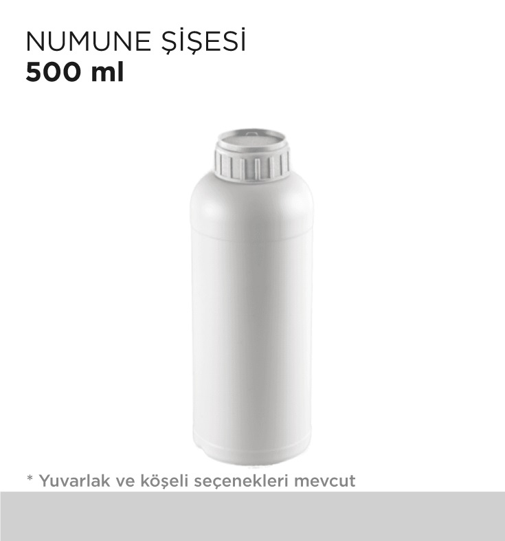 NUMUNE ŞİŞESİ 500ML