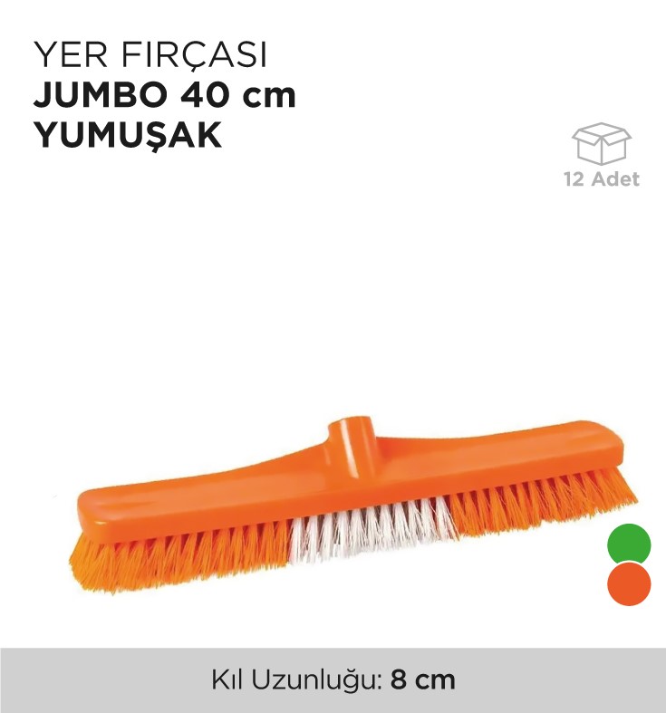 YER FIRÇASI JUMBO 40CM YUMUŞAK