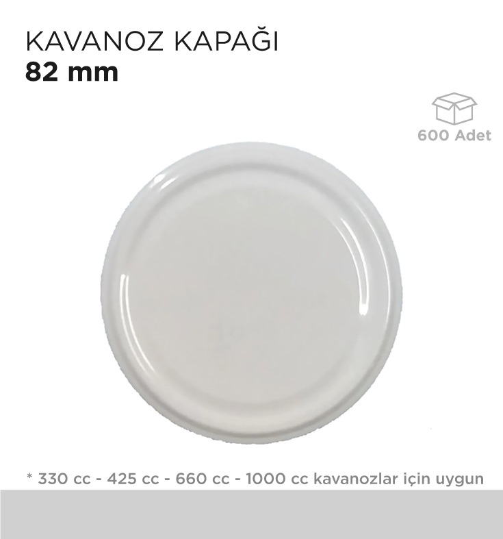 KAVANOZ KAPAĞI 82MM