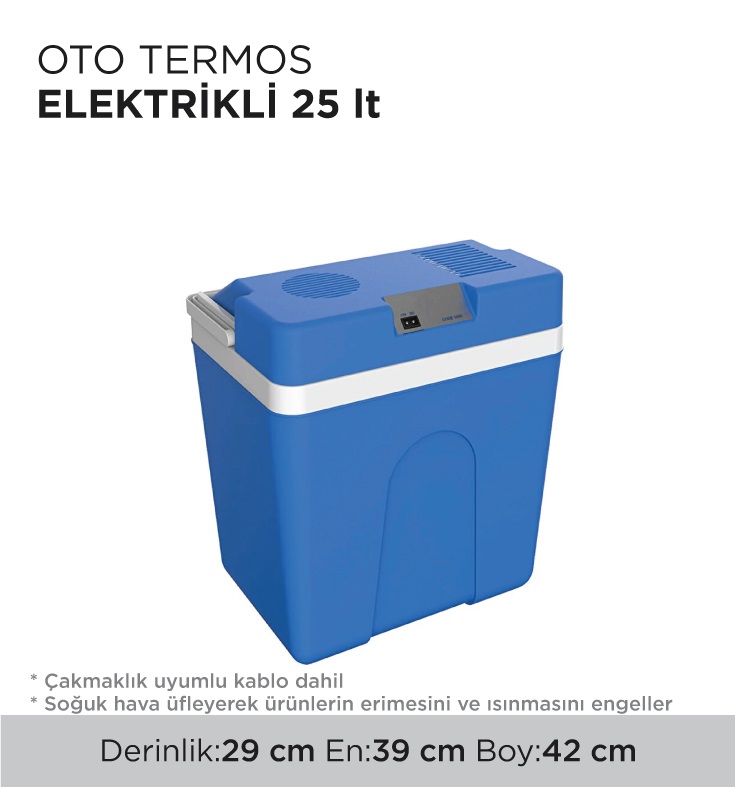 OTO TERMOS ELEKTRİKLİ 25LT