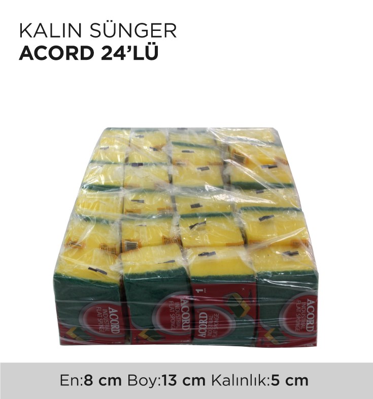 KALIN SÜNGER ACORD 24'LÜ