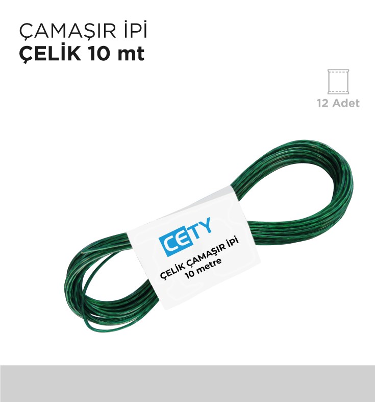 ÇAMAŞIR İPİ ÇELİK 10MT