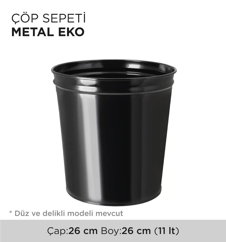 ÇÖP SEPETİ METAL EKO