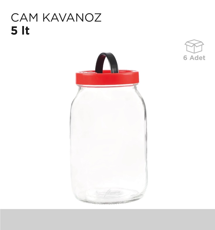 CAM KAVANOZ 5LT