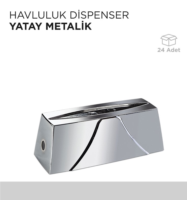 HAVLULUK DİSPENSER YATAY METALİK