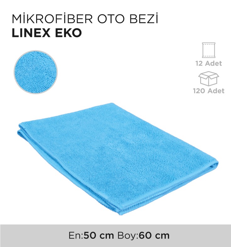 MİKROFİBER OTO BEZİ LINEX EKO