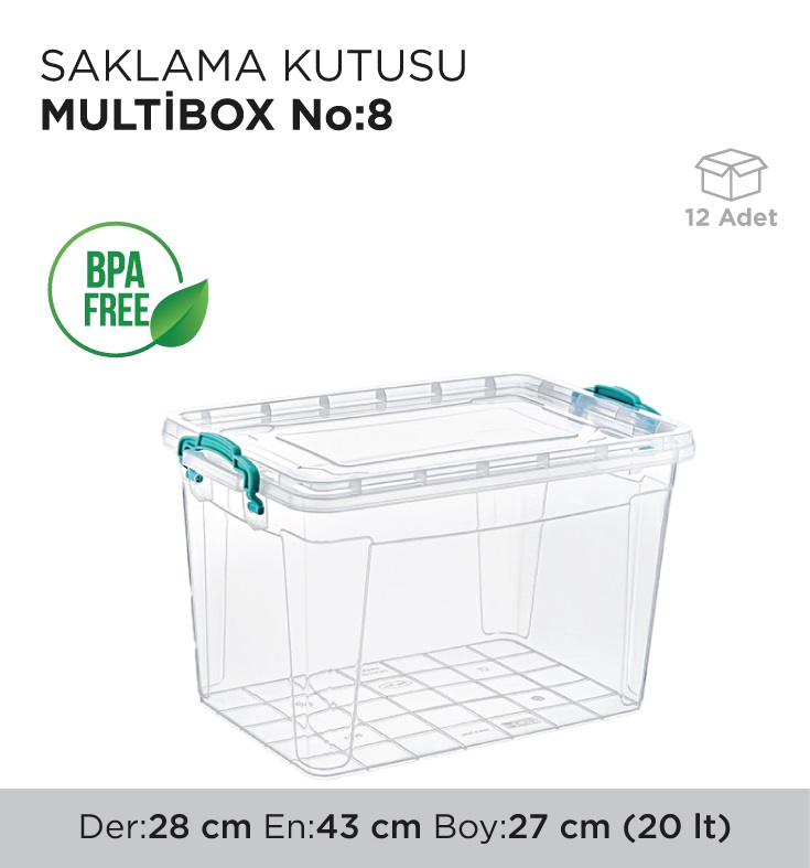 SAKLAMA KUTUSU MULTİBOX NO 8