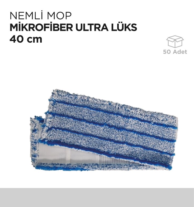 NEMLİ MOP MİKROFİBER ULTRA LÜKS 40CM