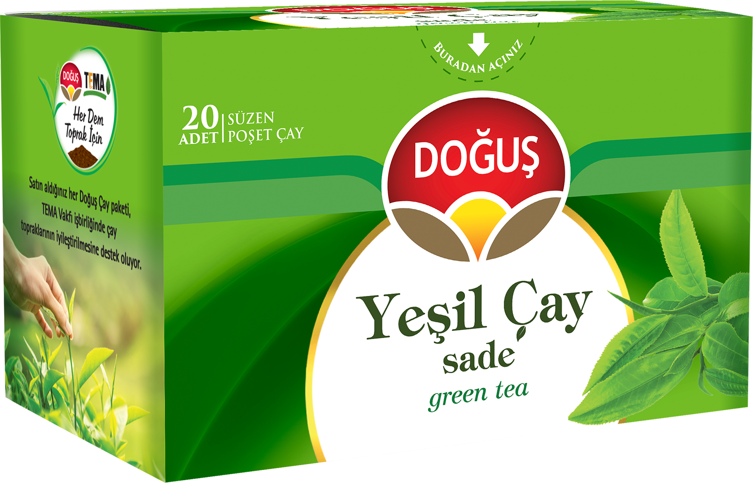 DOĞUŞ YEŞİL ÇAY SADE