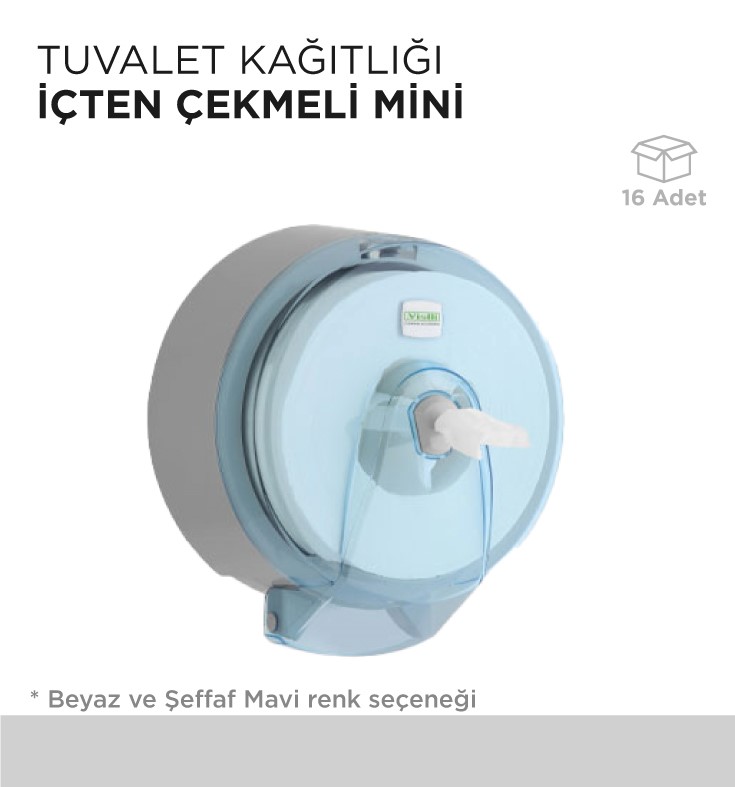 TUVALET KAĞITLIĞI İÇTEN ÇEKMELİ MİNİ