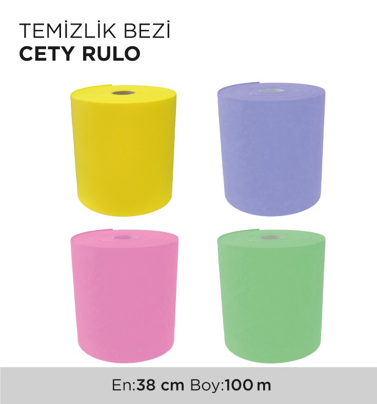 TEMİZLİK BEZİ CETY RULO