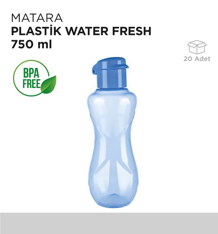 MATARA PLASTİK WATER FRESH 750ML