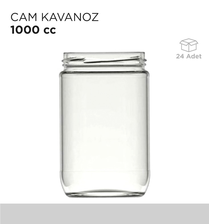 CAM KAVANOZ 1000 CC