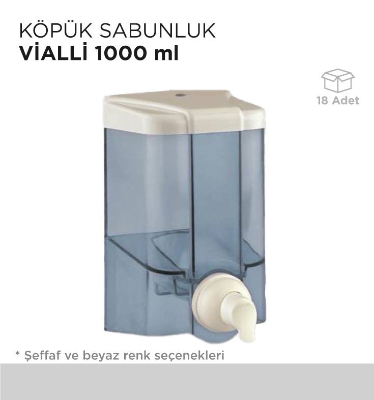 KÖPÜK SABUNLUK VİALLİ 1000ML