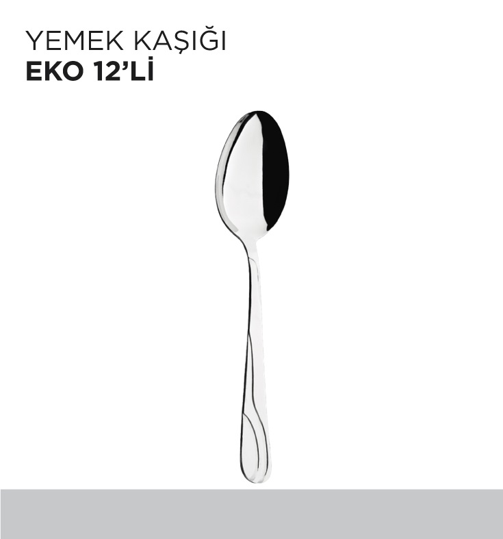 YEMEK KAŞIĞI EKO 12'Lİ