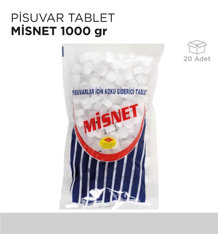 PİSUVAR TABLET MİSNET 1000GR