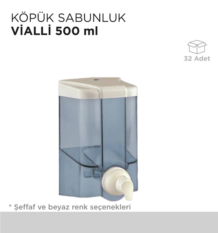 KÖPÜK SABUNLUK VİALLİ 500ML