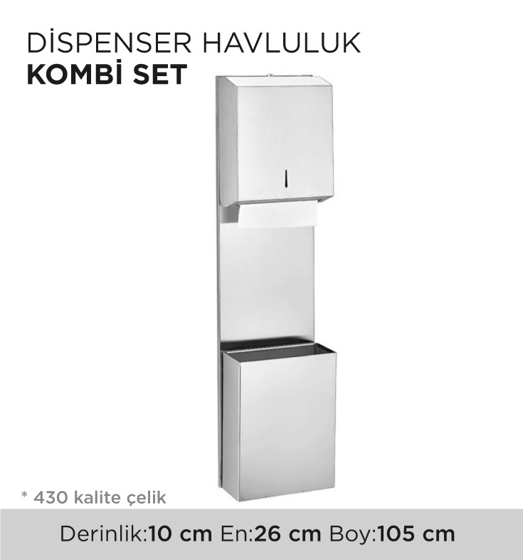 DİSPENSER HAVLULUK KOMBİ SET