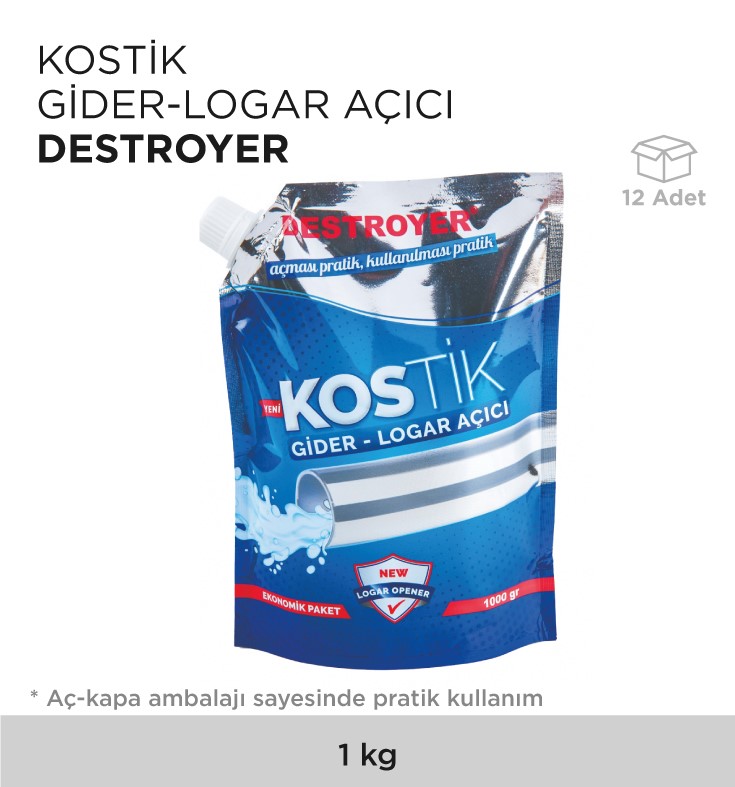 KOSTİK GİDER-LOGAR AÇICI