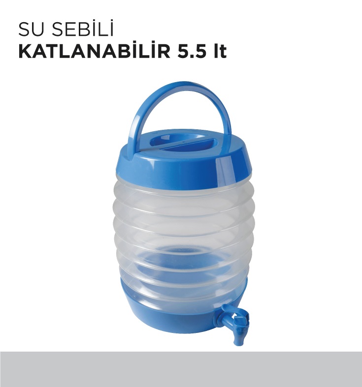 SU SEBİLİ KATLANABİLİR 5.5LT