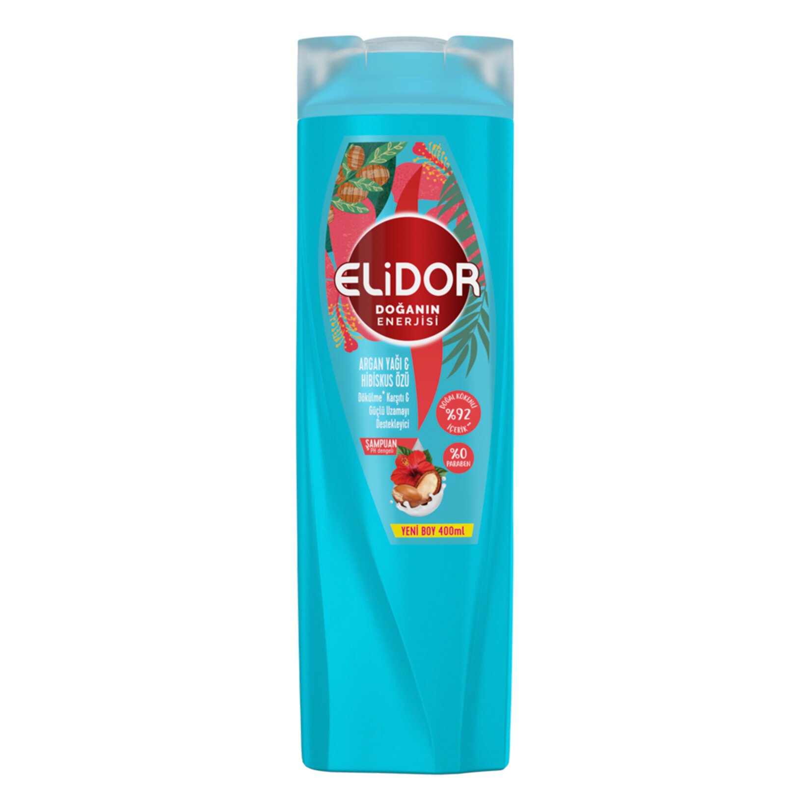 ELİDOR ARGAN YAĞI HİBİSKUS ŞAMPUAN 400ML