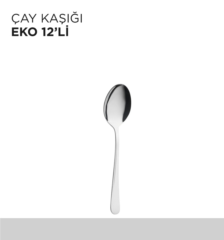 ÇAY KAŞIĞI EKO 12'Lİ