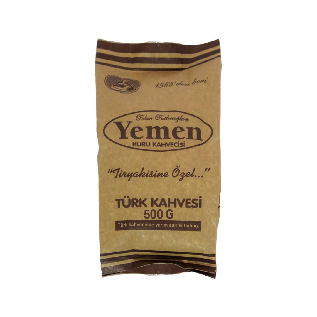 YEMEN KURU KAHVECİSİ TÜRK KAHVESİ 500GR