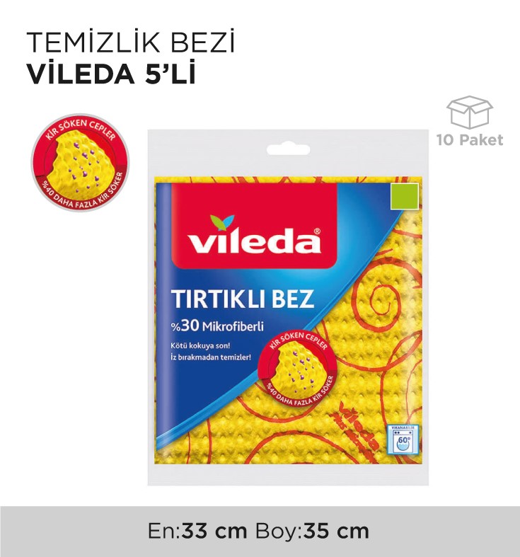 TEMİZLİK BEZİ VİLEDA 5'Lİ