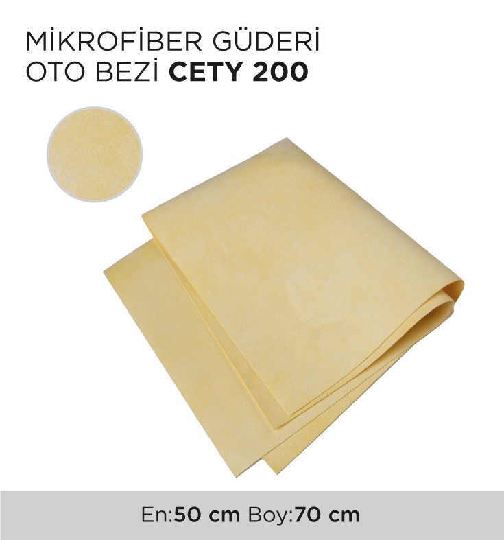 MİKROFİBER GÜDERİ OTO BEZİ CETY 200